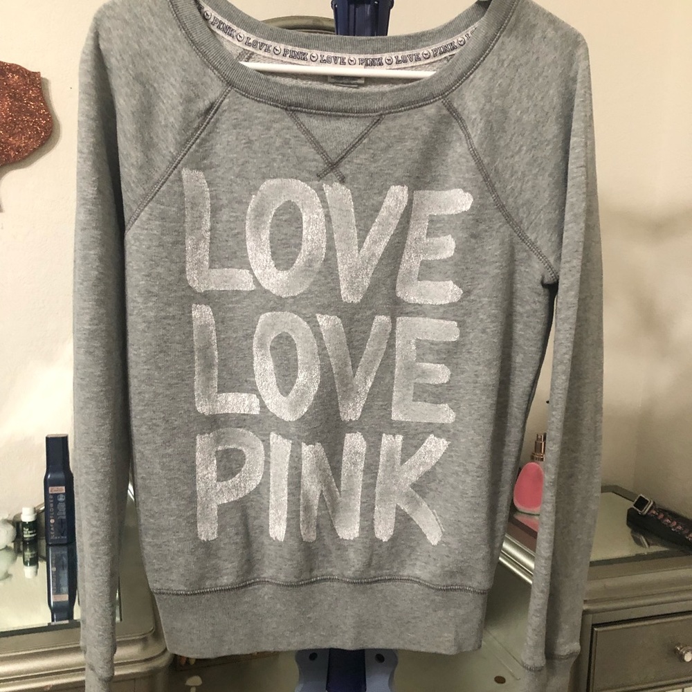 Pink sweatshirt